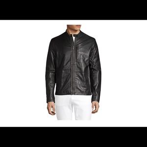 John Varvatos leather jacket worn 3 times